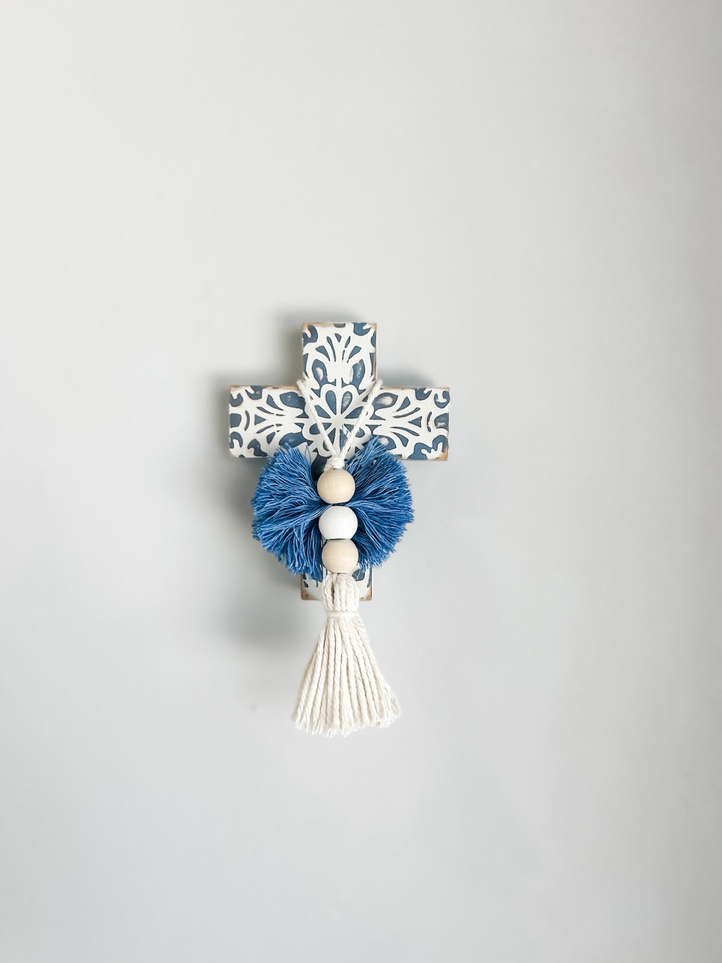 Pheeta Wall Cross Blue - Mini