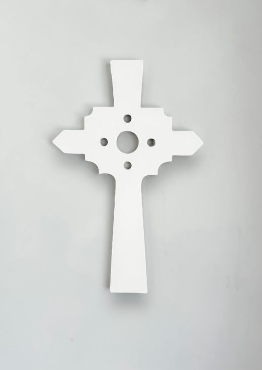 Tbisaama Wall Cross White - Large