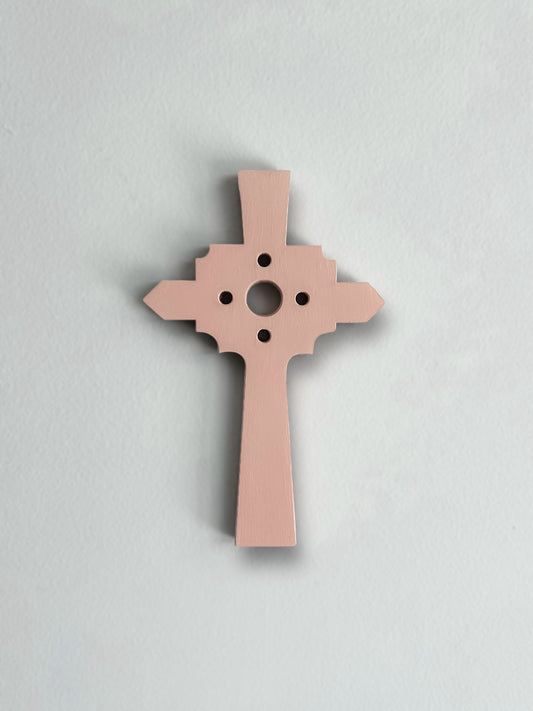 Tbisaama Wall Cross Blush - Small