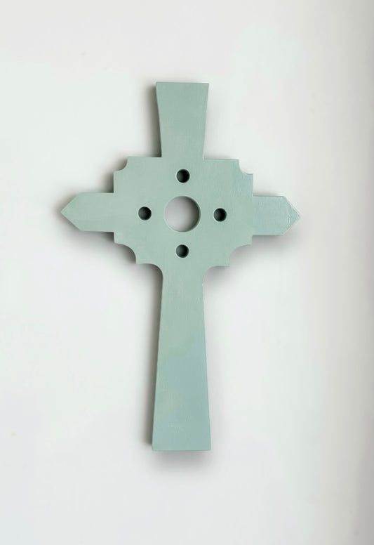 Tbisaama Wall Cross Sage - Large