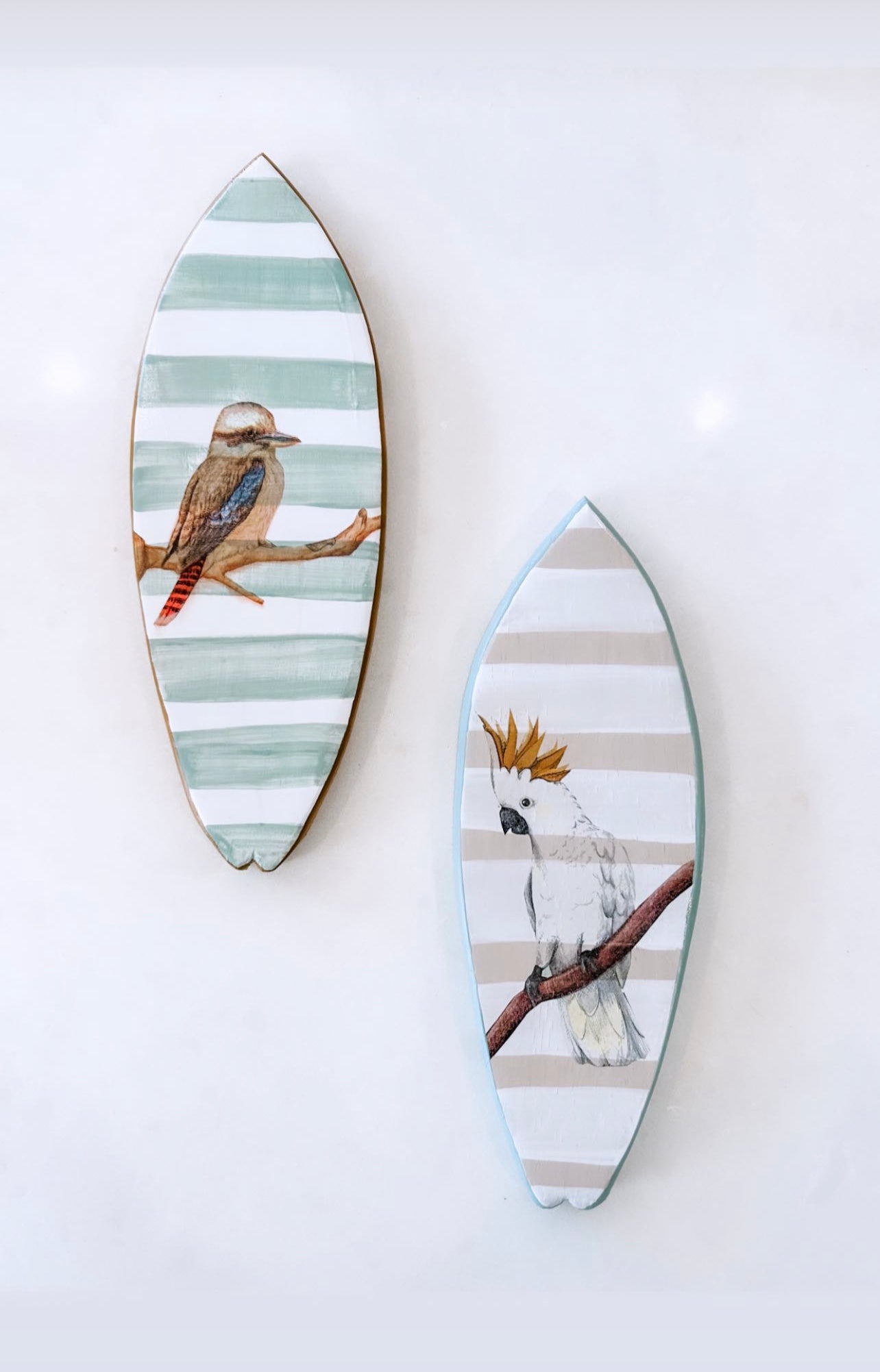 Kookaburra Wave Rider Wall Tile