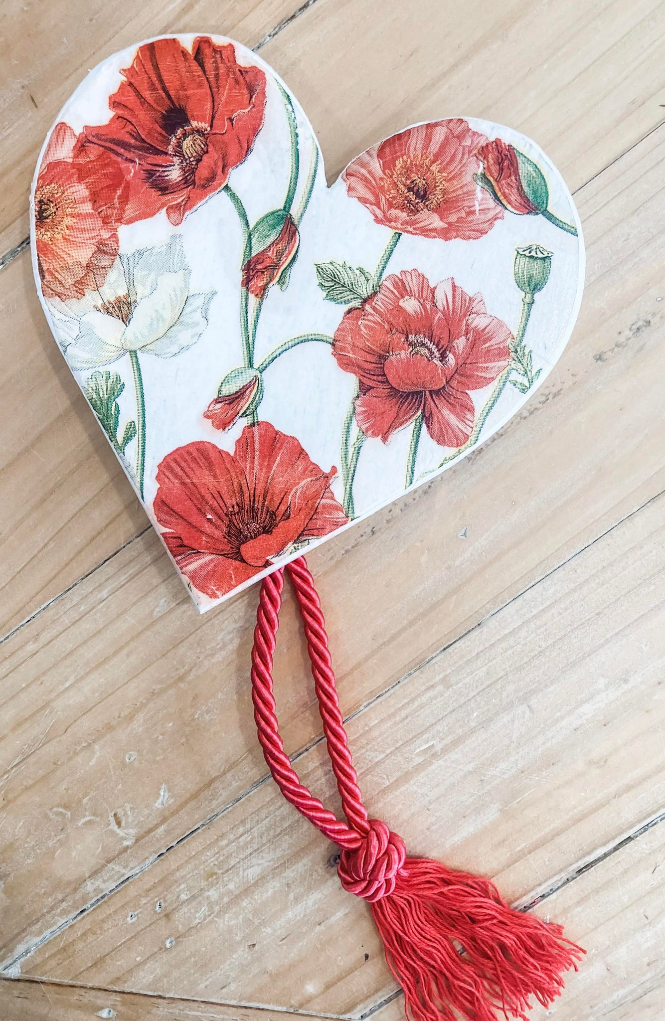 Remembrance Heart Wall Tile