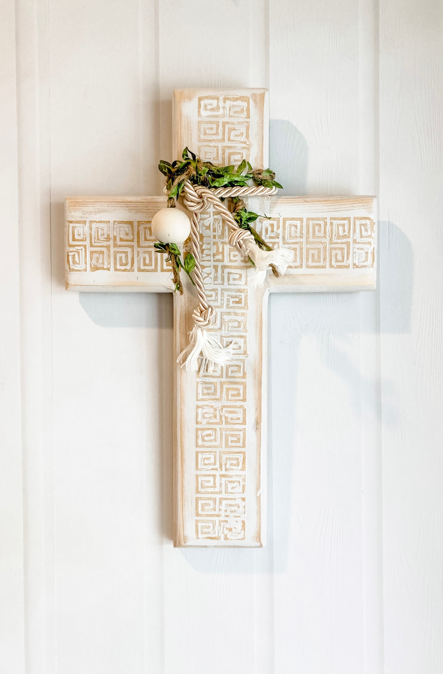 Corinthian Wall Cross - Large