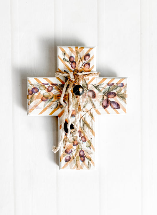 Olive Grove Wall Cross - Small