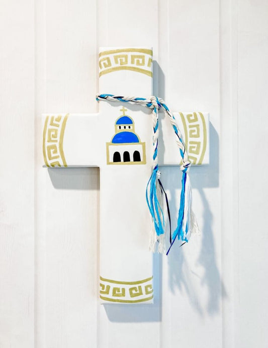 Greek style Mediterranean style decor Santorini church style decor